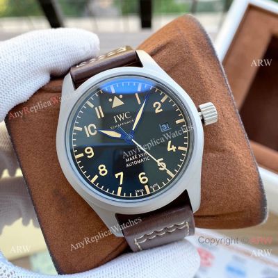 Copy IWC Pilot's Mark XVII Automatic Watches Black Dial